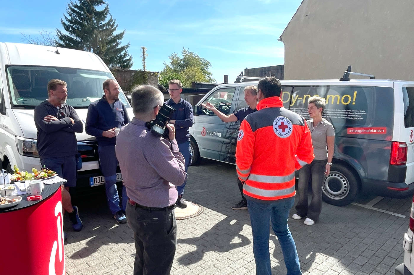 Pressekonferenz mit dem DRK Riesa